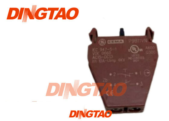 For S5200 GT5250 Cutter Parts 925500575 Sw Ge P9b11vn 1 Nc 1 No Contact Block