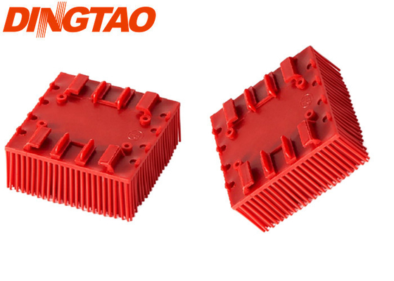 Για το Lectra Vector 2500 VT2500 Τμήματα κοπτήρα 130298 703493 Κόκκινο μπλοκ βελονιών από νάιλον